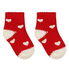 Baby Girls Red, Ivory& Beige Socks (3 Pack), 1, hi-res